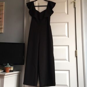 H&M Black Jump Suit Size 8